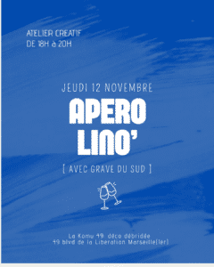 Apéro Lino - Jeudi 12 Novembre