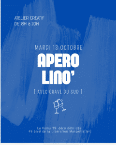 Apéro Lino - Mardi 13 Octobre
