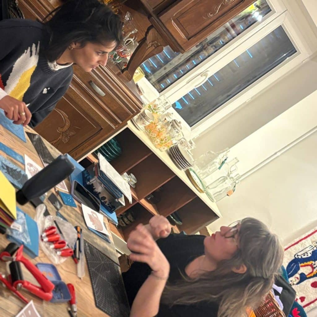 Atelier Créatif de linogravure à La Komu 49